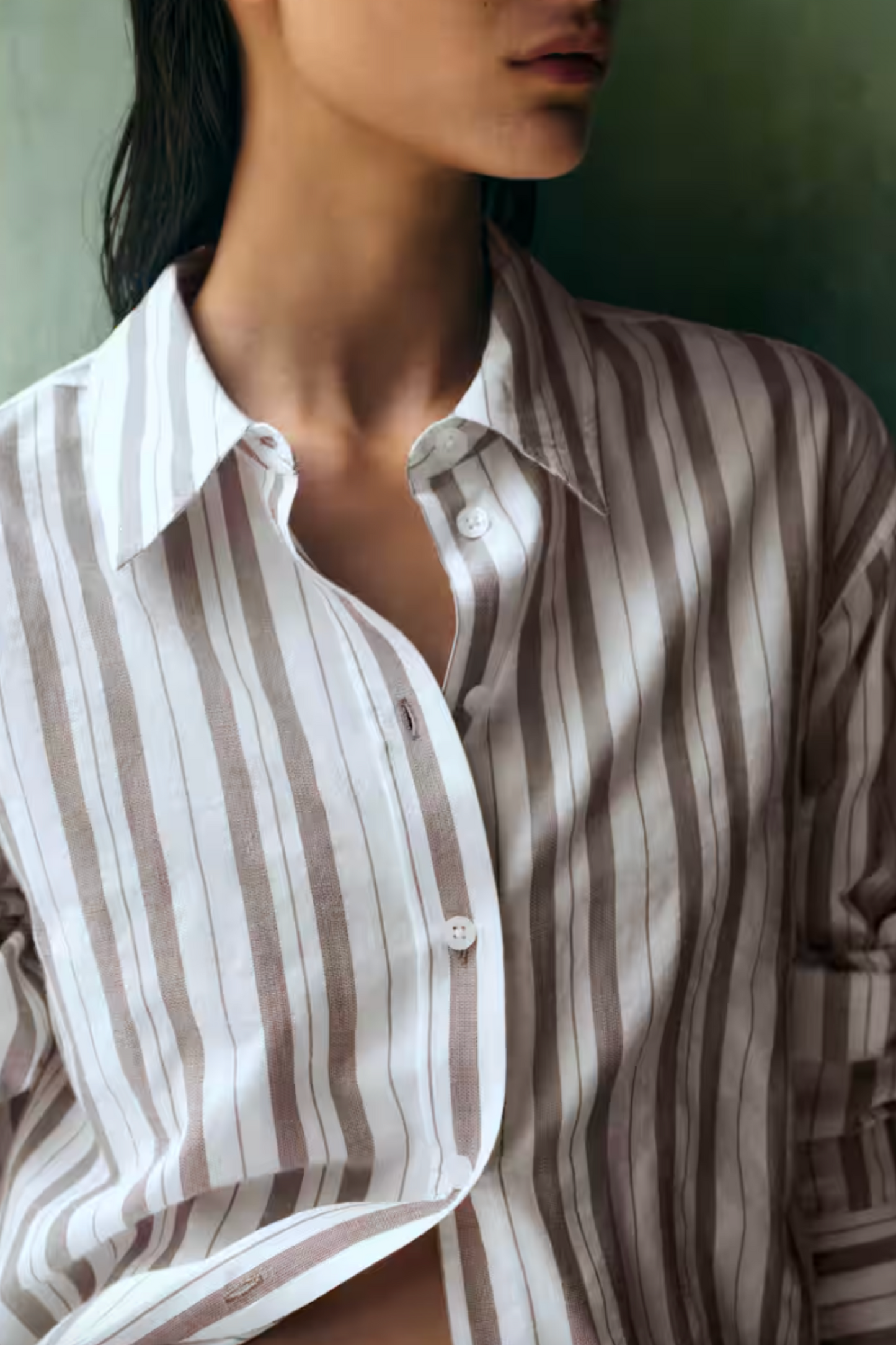 Summer Stripe Beach Shirt