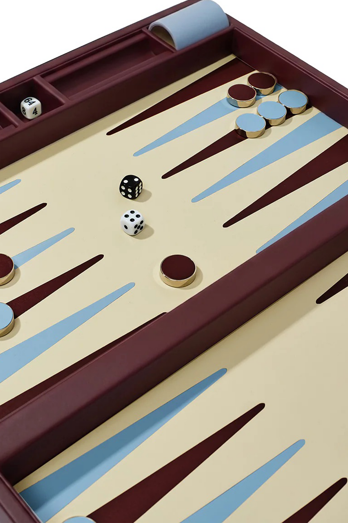 Leather Backgammon Board