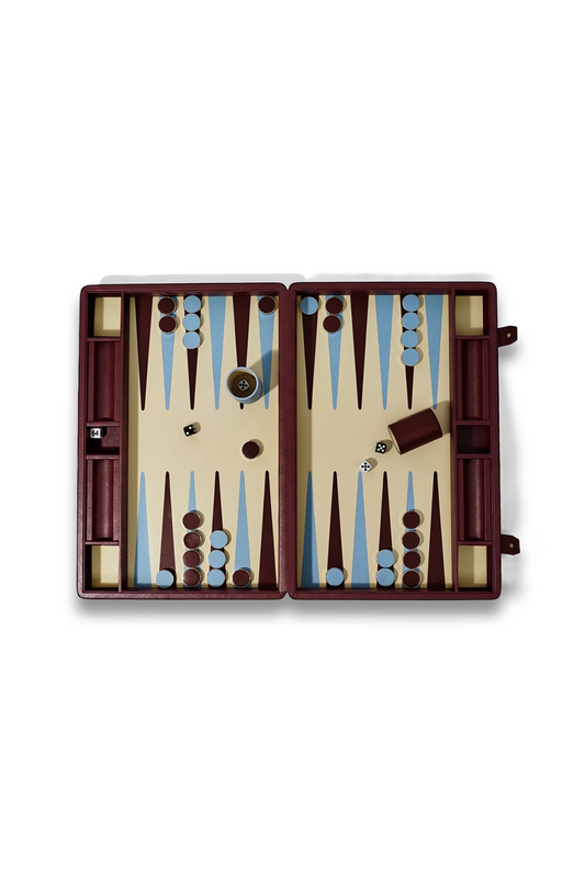 Leather Backgammon Board