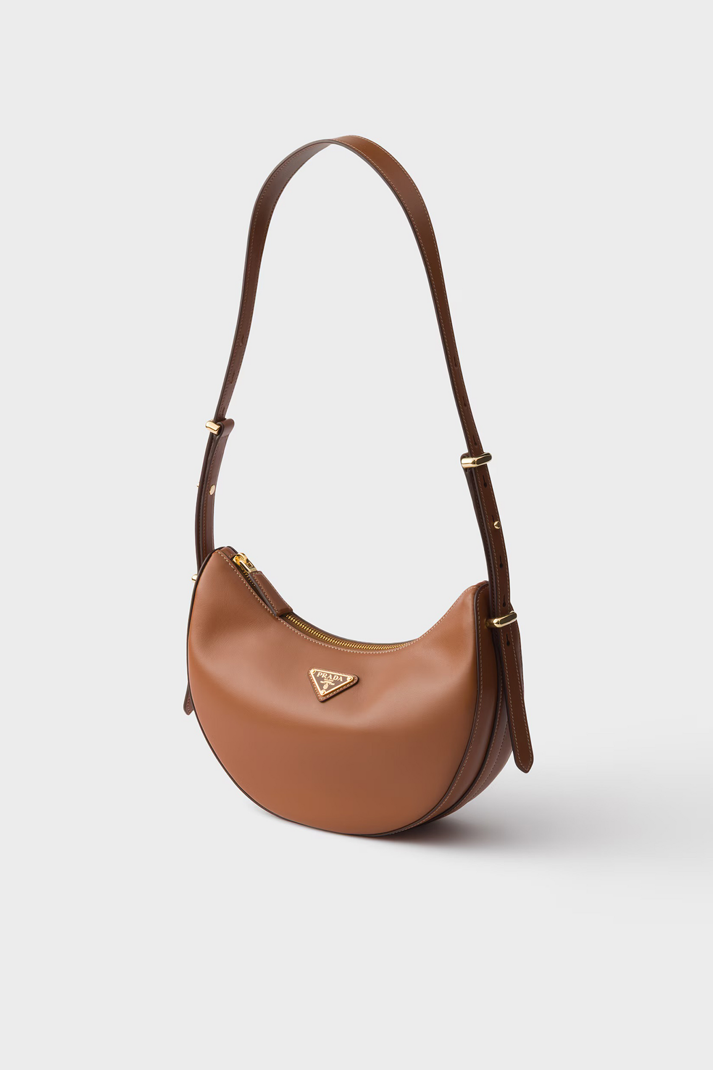Arqué Small Leather Shoulder Bag