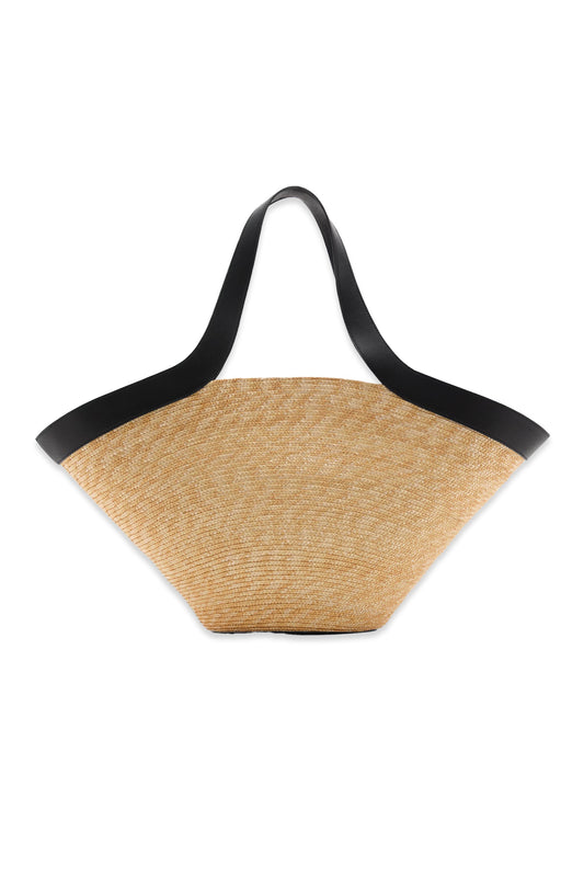 Natural Fibre Basket Bag