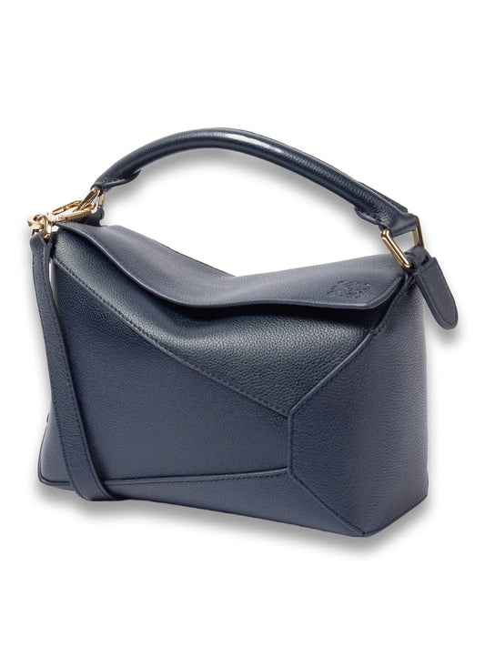 Puzzle Edge Small Leather Shoulder Bag