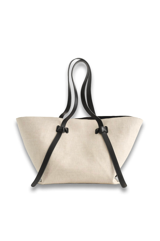 Pinch Tote Bag in Linen
