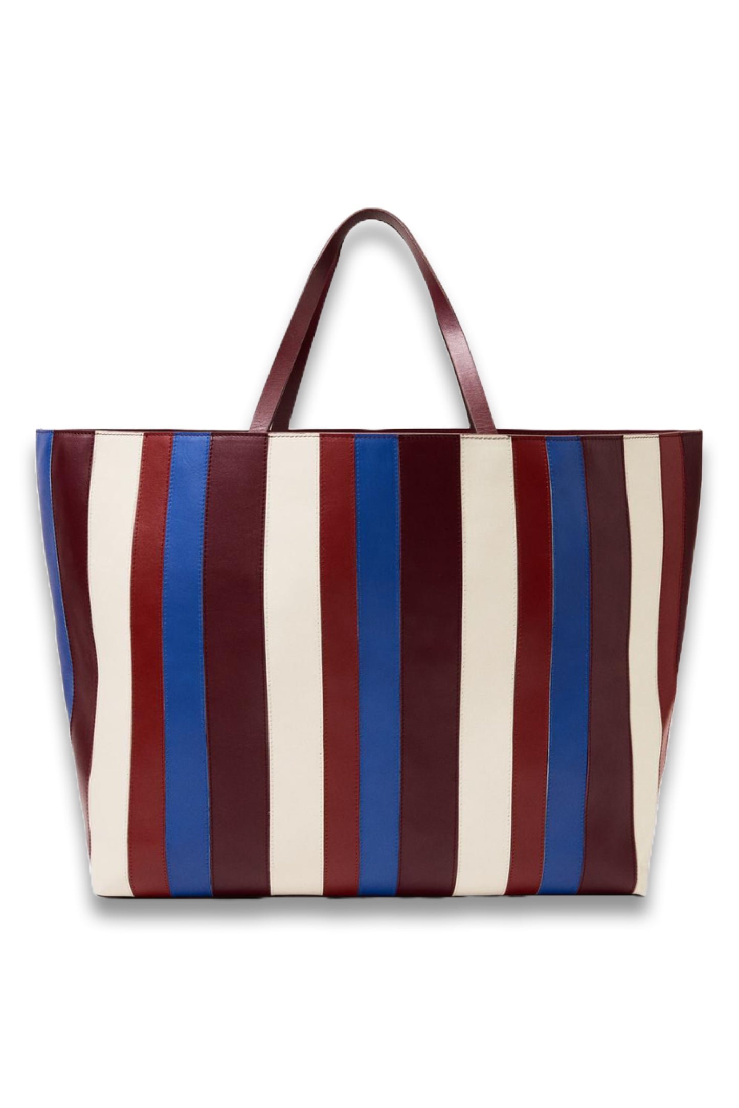 Leather Stripe Maxi Shopper Limited Edition