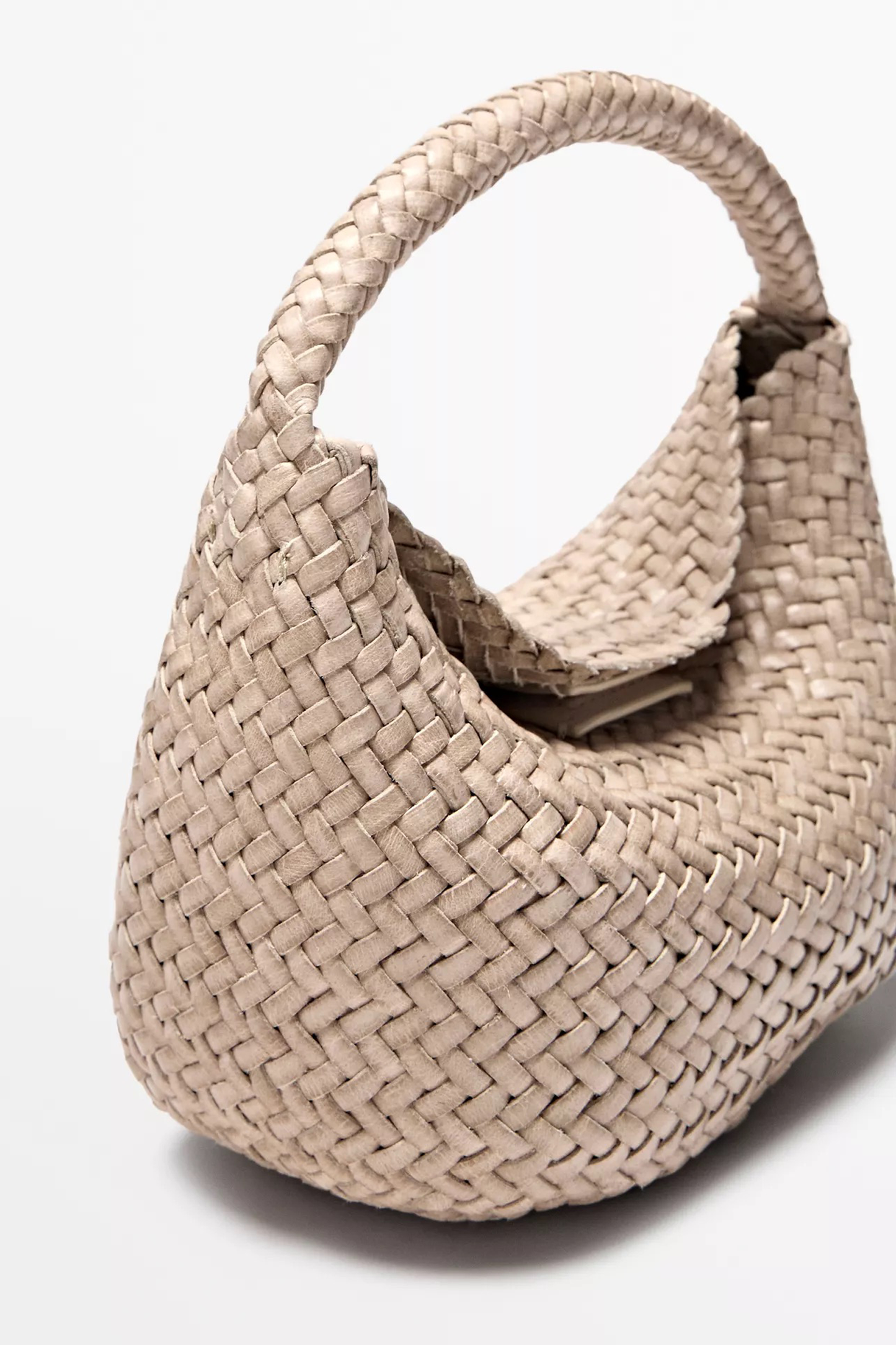 Nappa Leather Braided Mini Bag