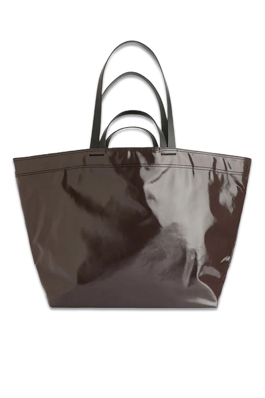 Coated Canvas Tote