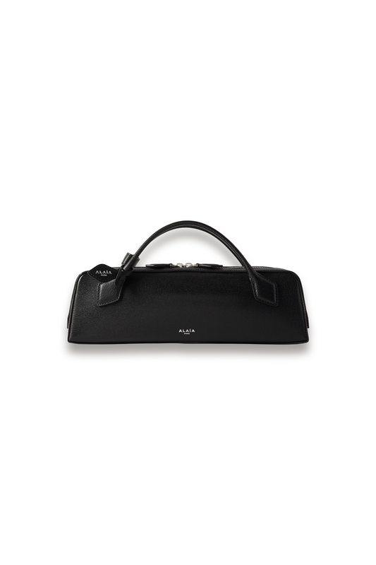 Le Teckel Textured-leather Tote