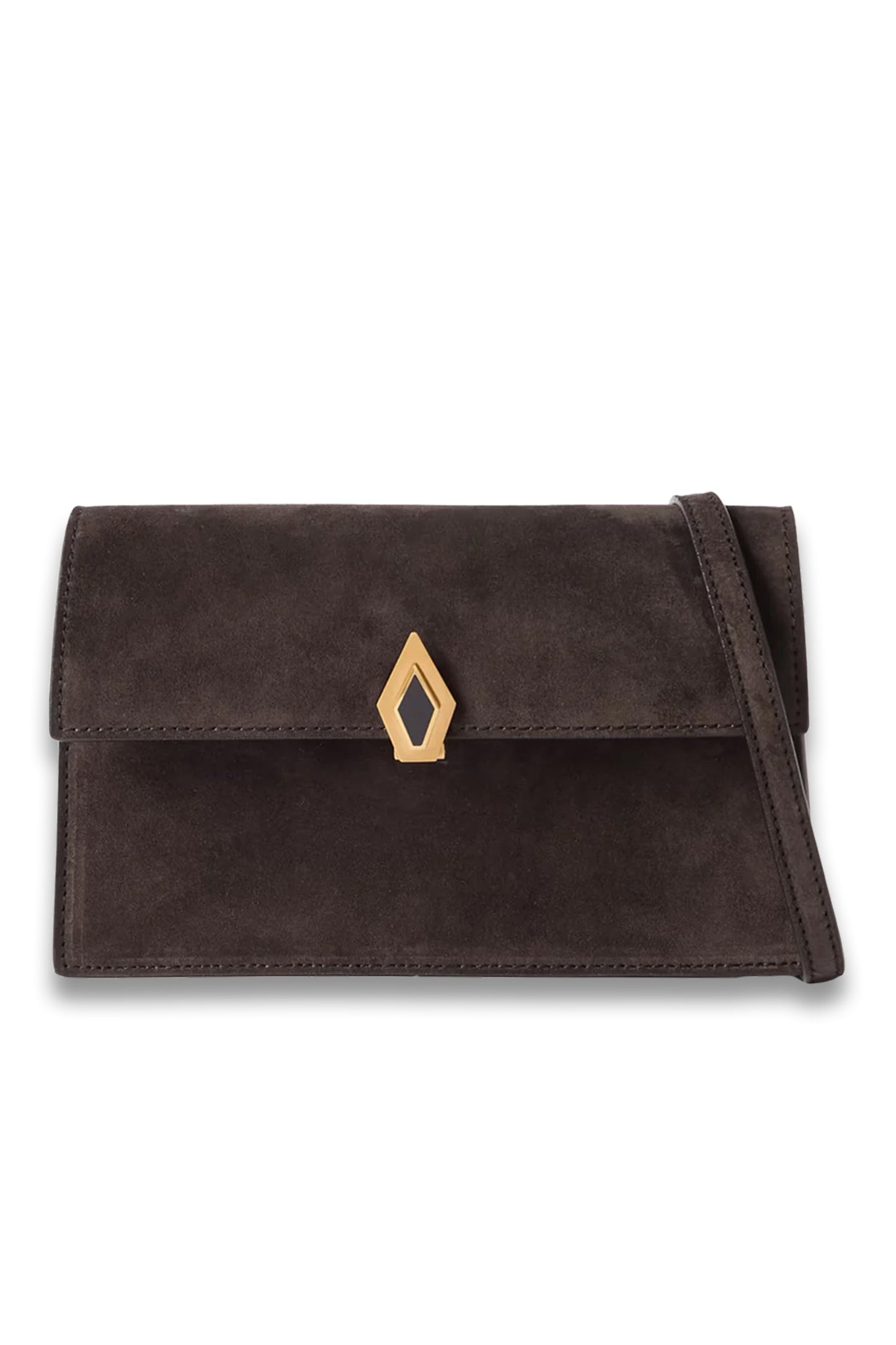 Parallel 22 Small Suede Shoulder Bag