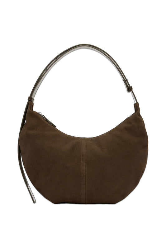 Brown HT Suede Bag