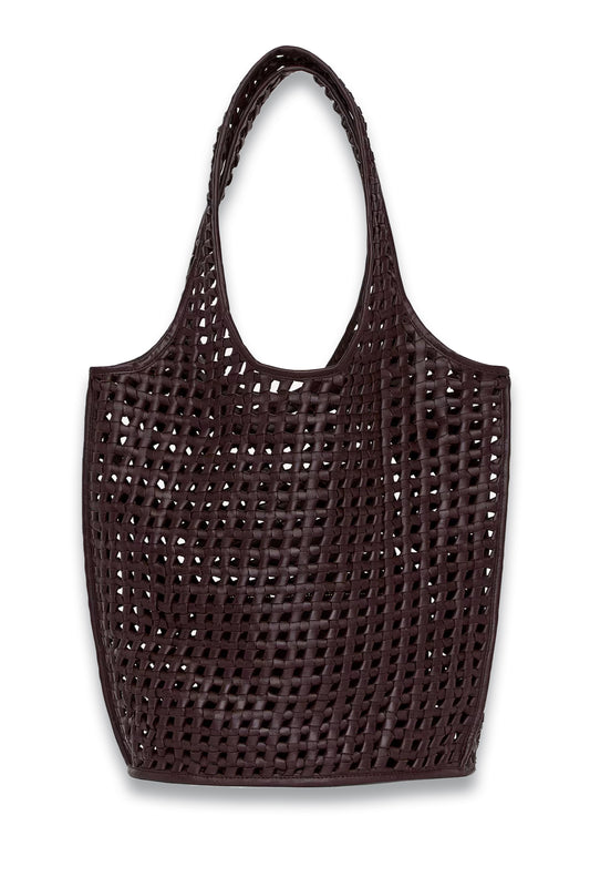 Slouchy Leather Tote