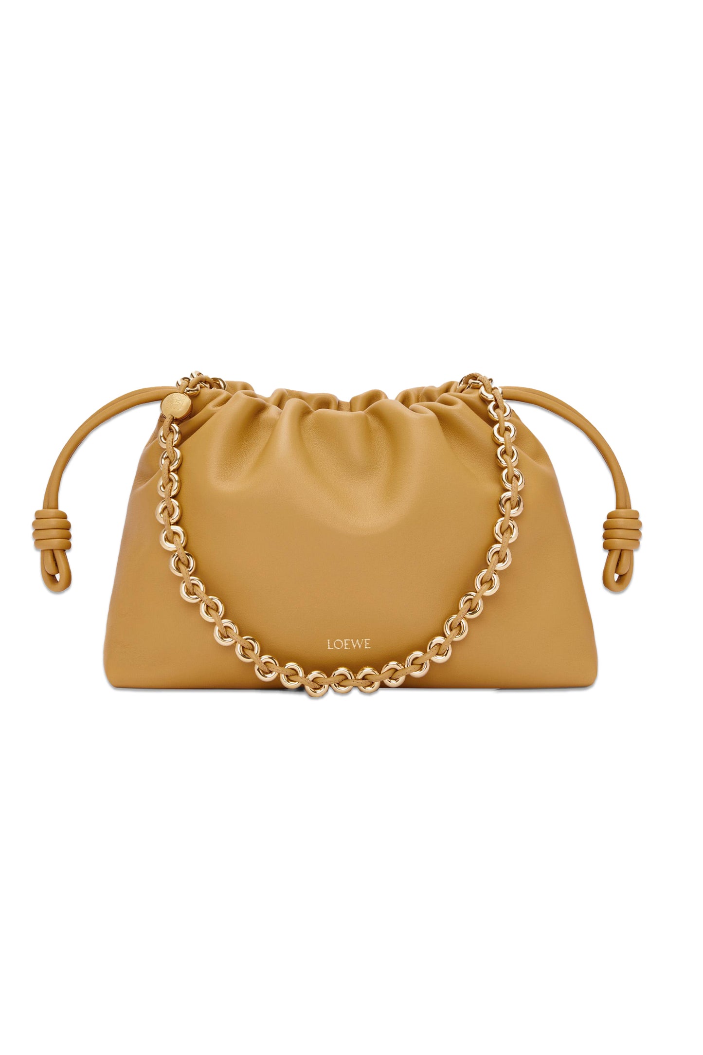 Flamenco Leather Clutch Bag