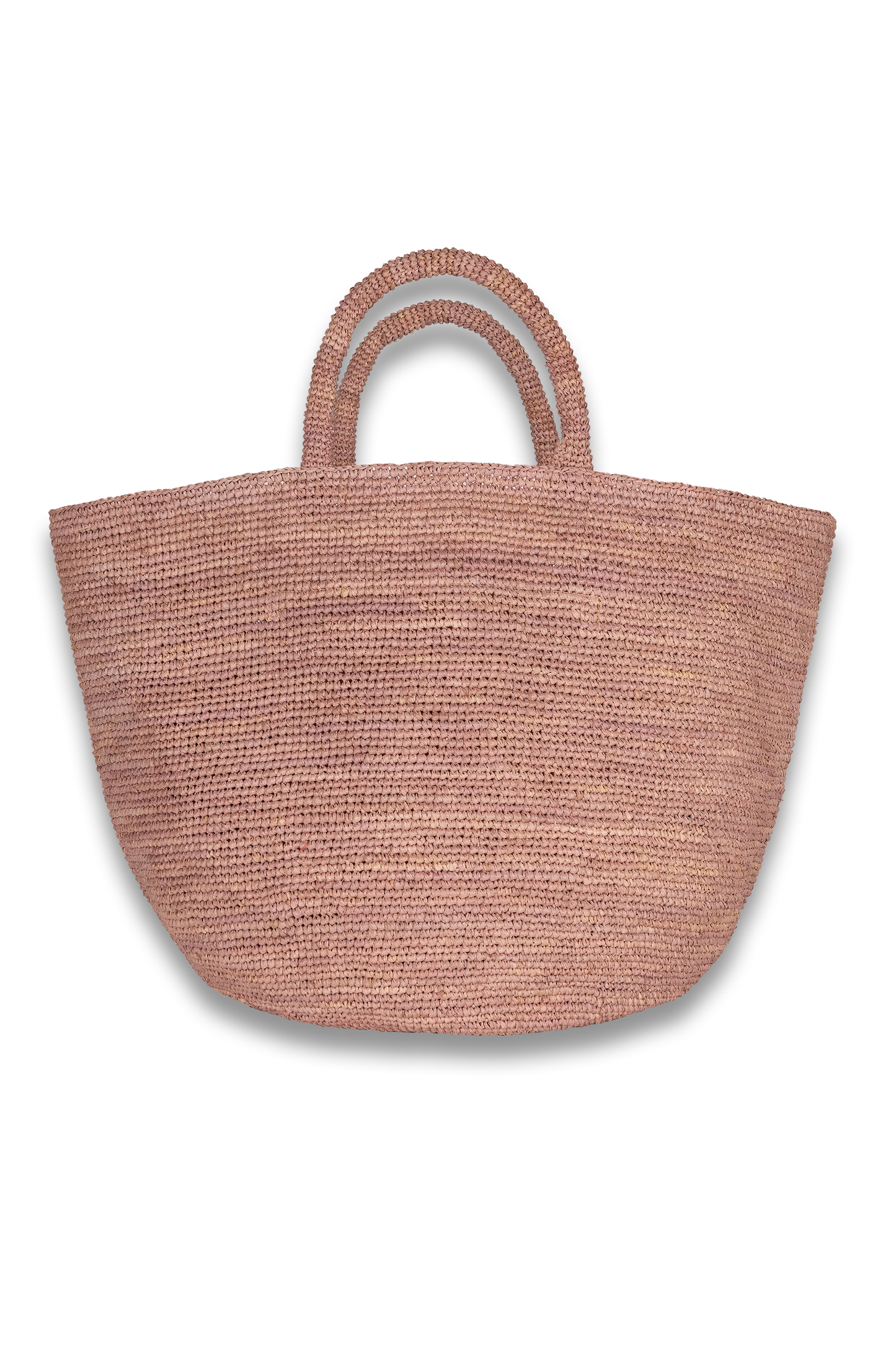Kapity - Pink Raffia Basket
