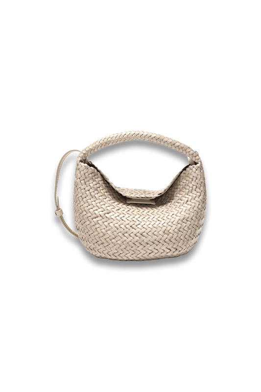 Nappa Leather Braided Mini Bag