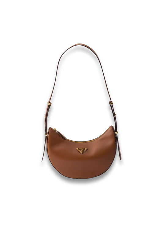 Arqué Small Leather Shoulder Bag