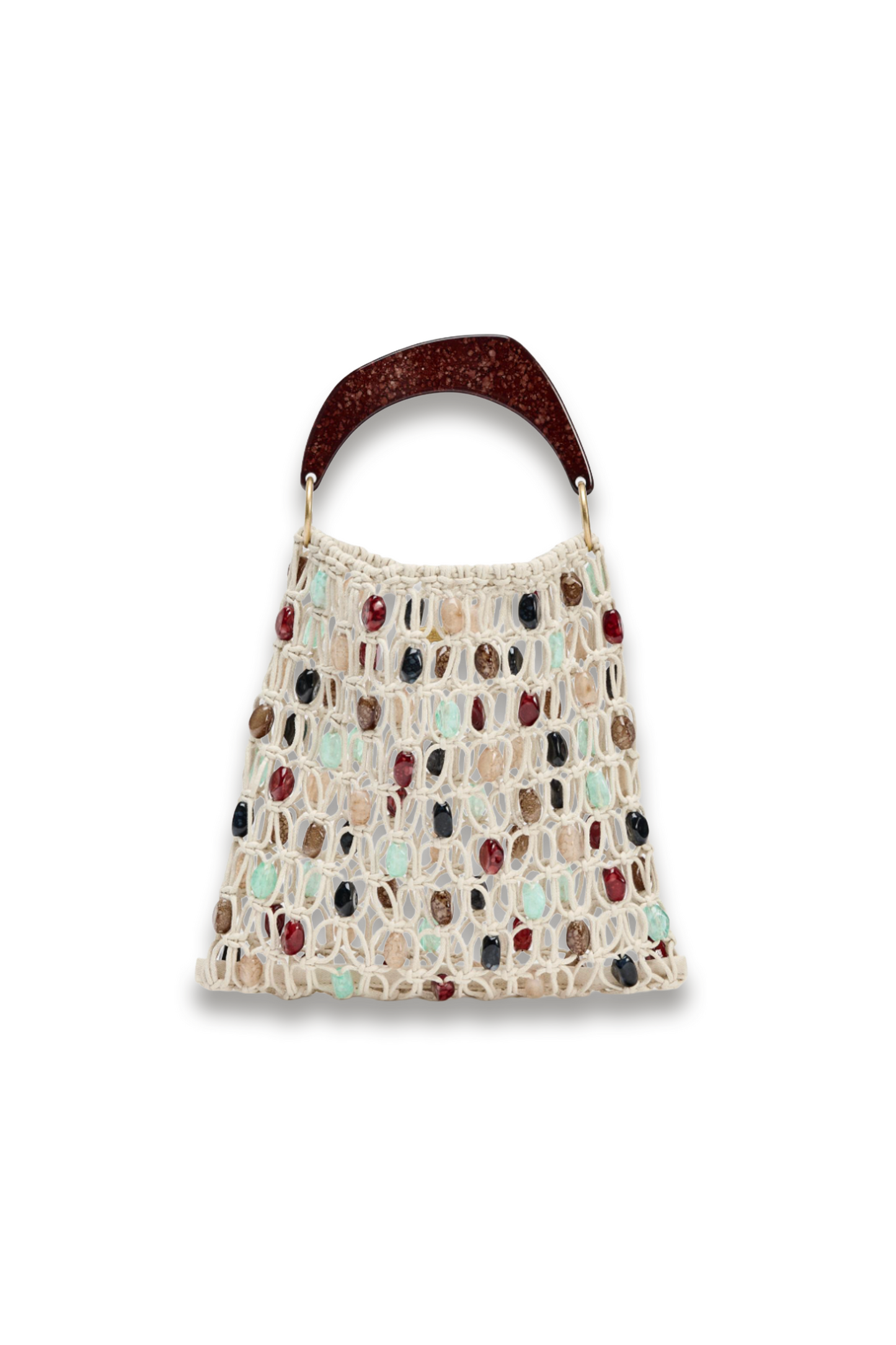 Bucket Bag with Beading