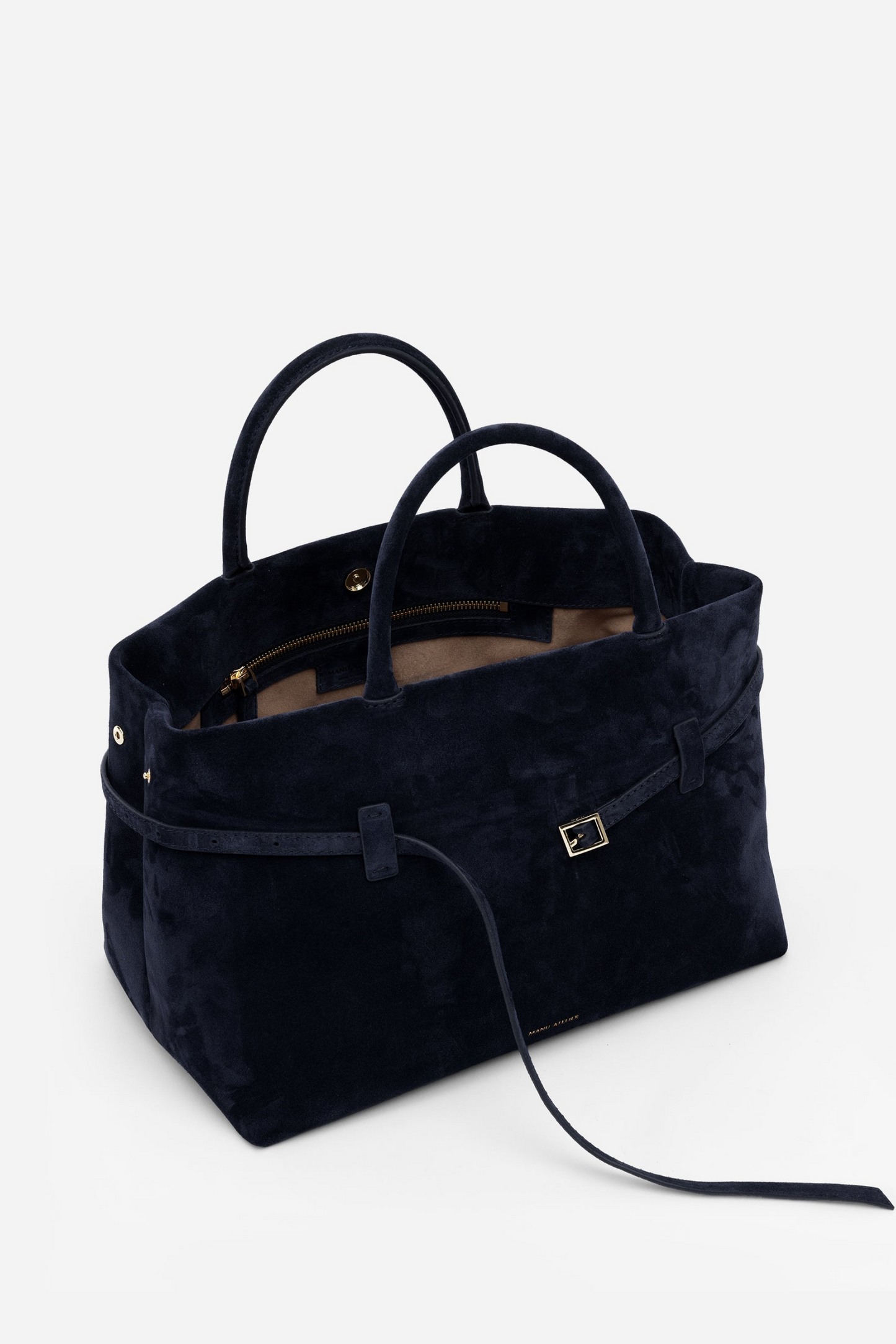 Le Cambon 35 Bag in Dark Navy Suede