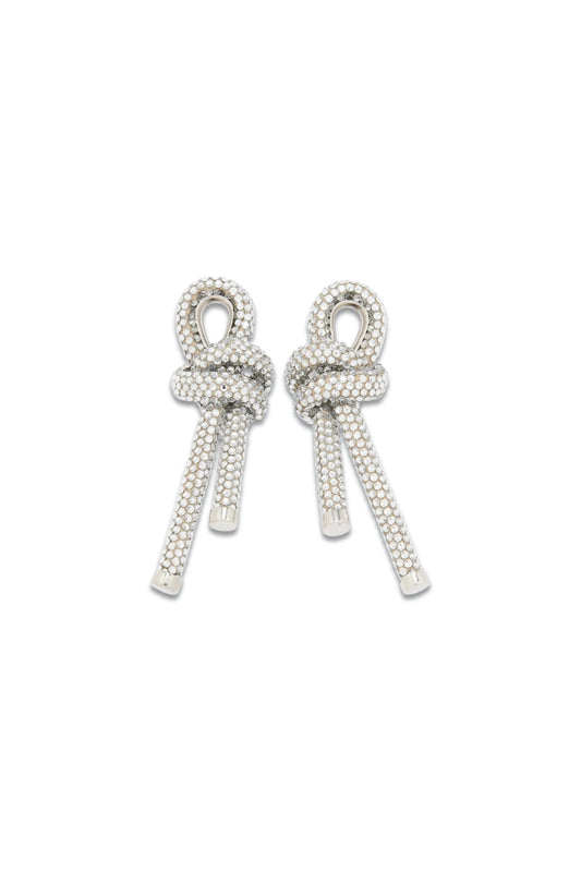 Rope Crystal-embellished Earrings