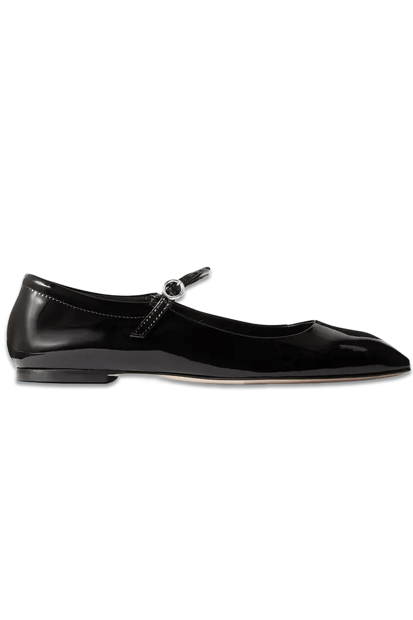 Uma Patent-leather Mary Jane Ballet Flats