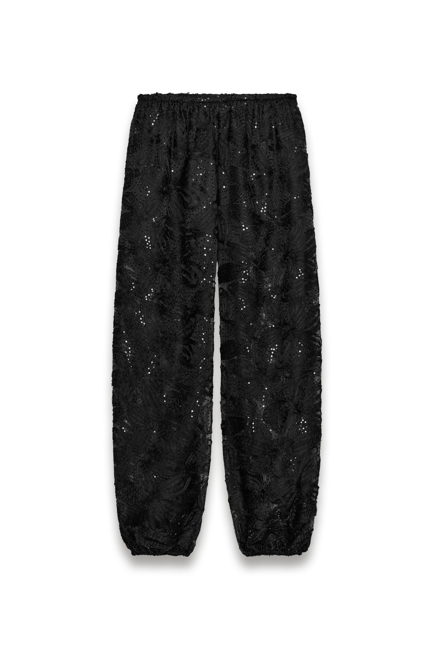 Sequinned Balloon Trousers