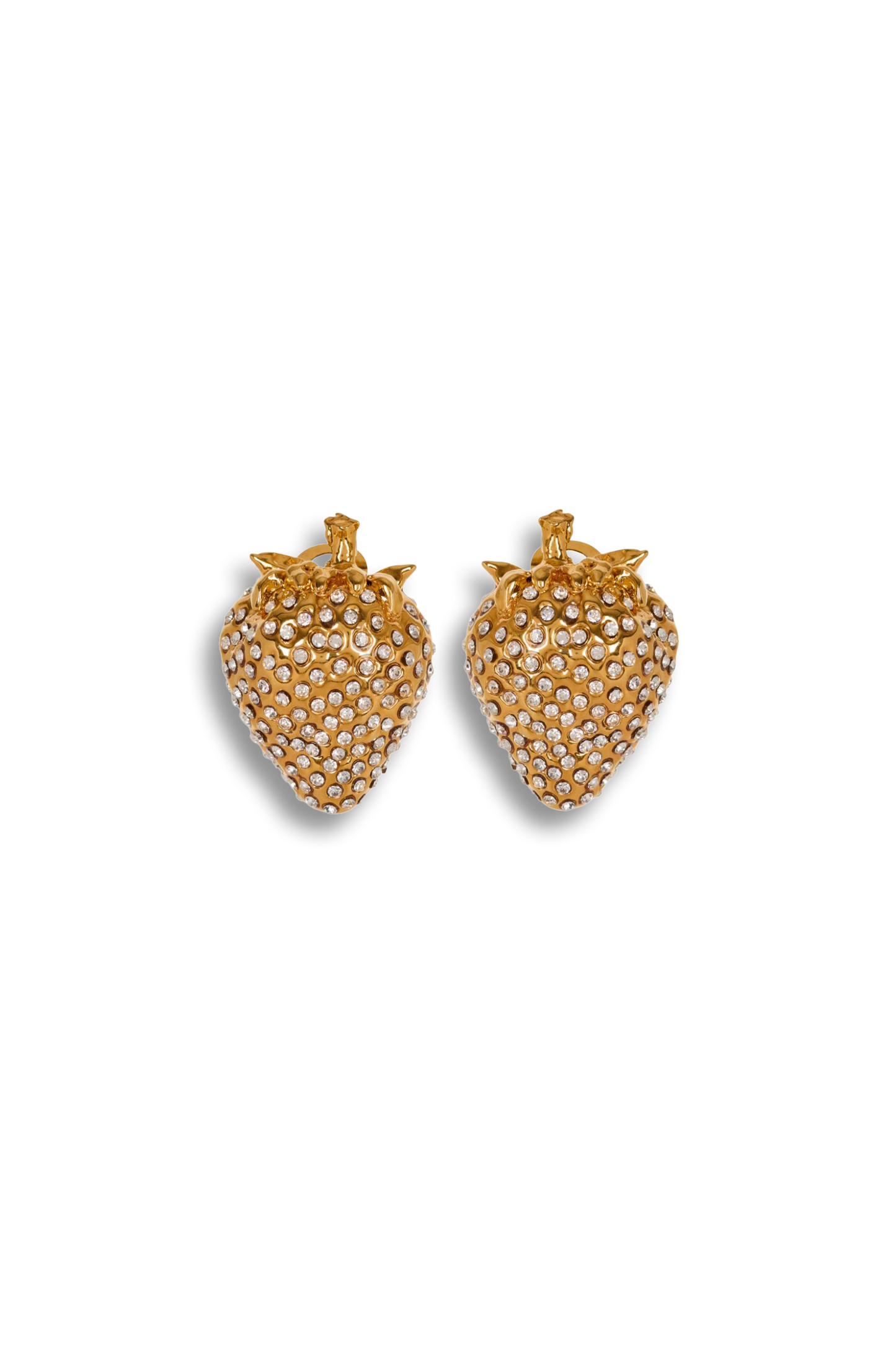 Strawberry Rhinestone Earrings