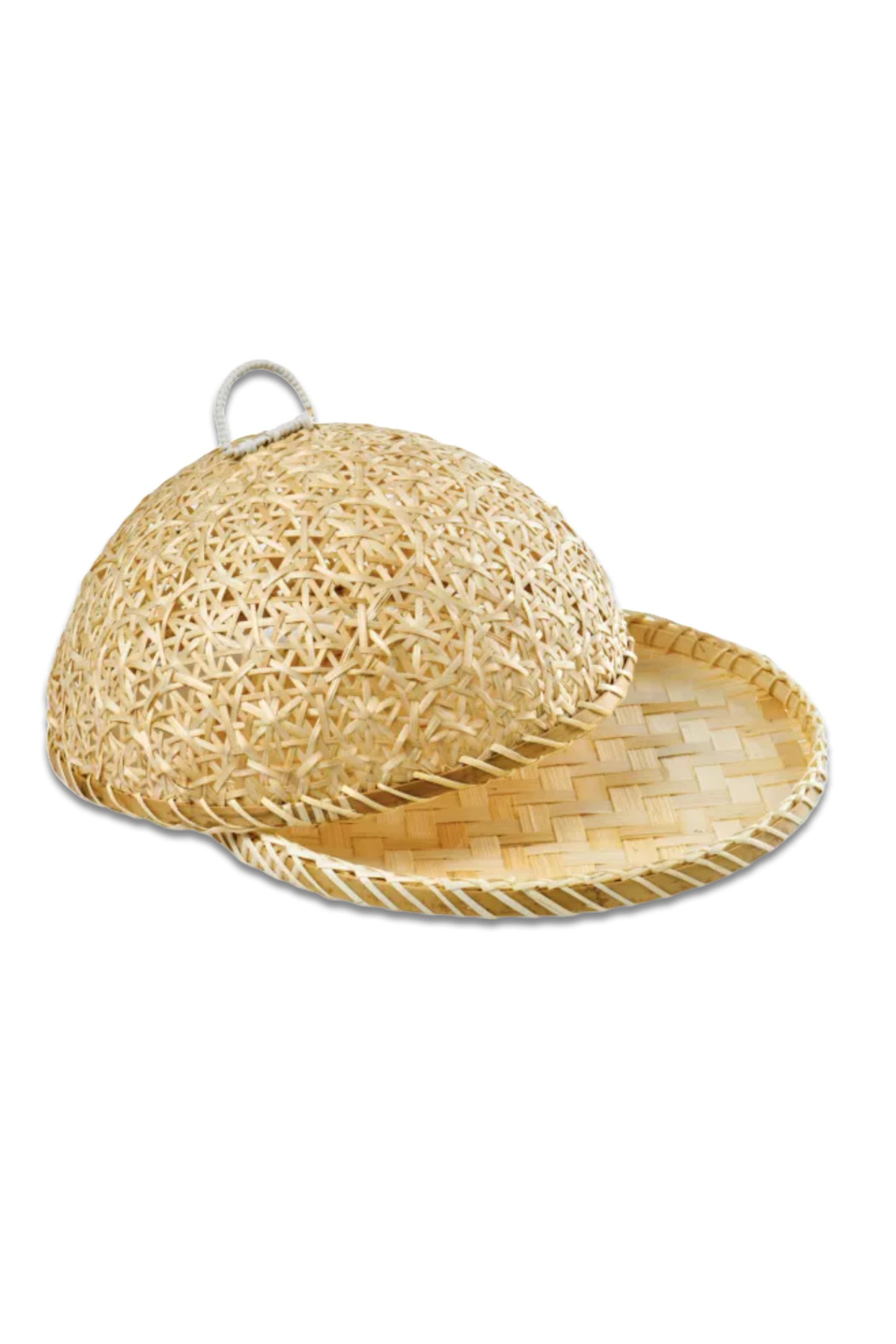 Bamboo Food Cover, 30cm, Natural