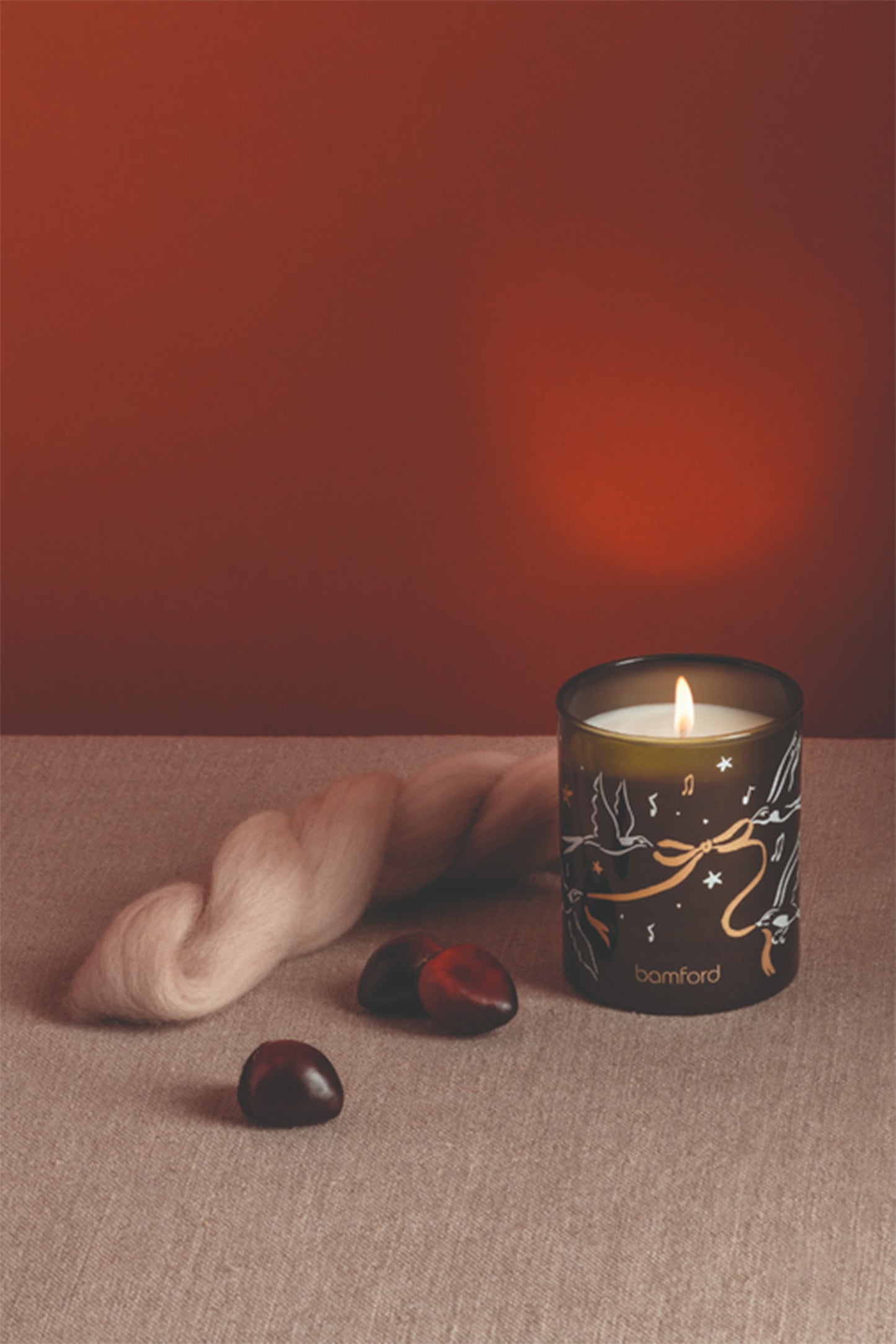 Chestnut & Cashmere Christmas Candle