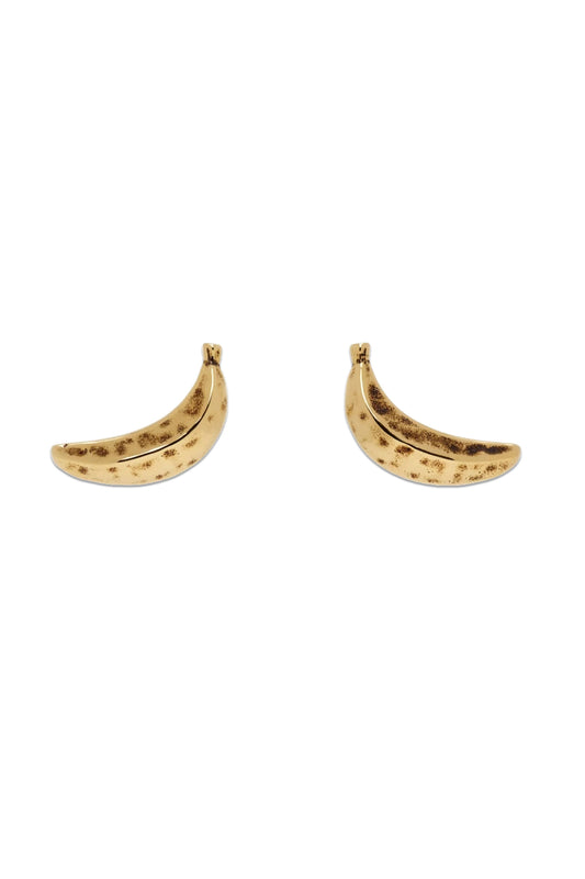 Gold 'The Chloé Bananas' Earrings