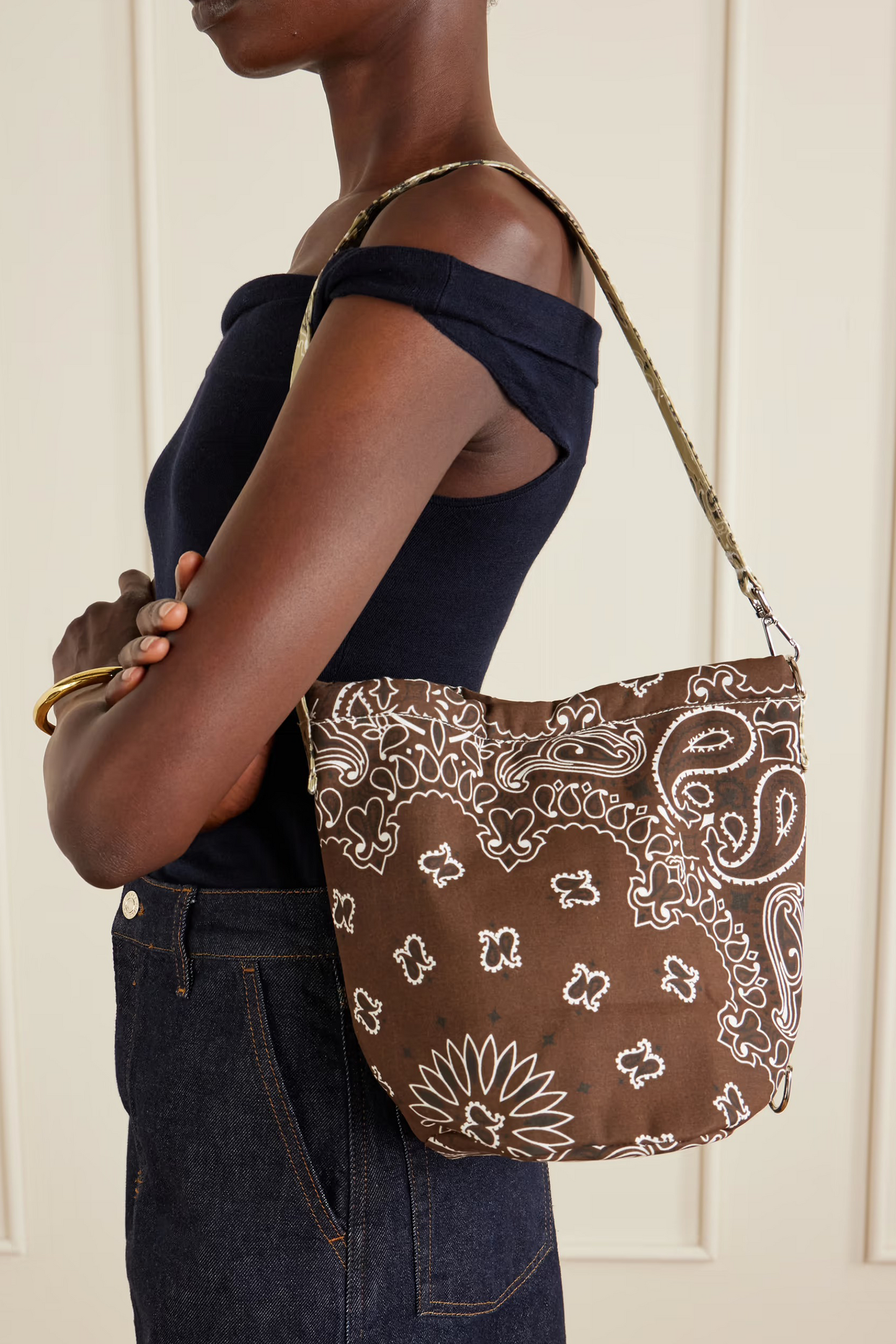 Seau Bandana-print Cotton Tote