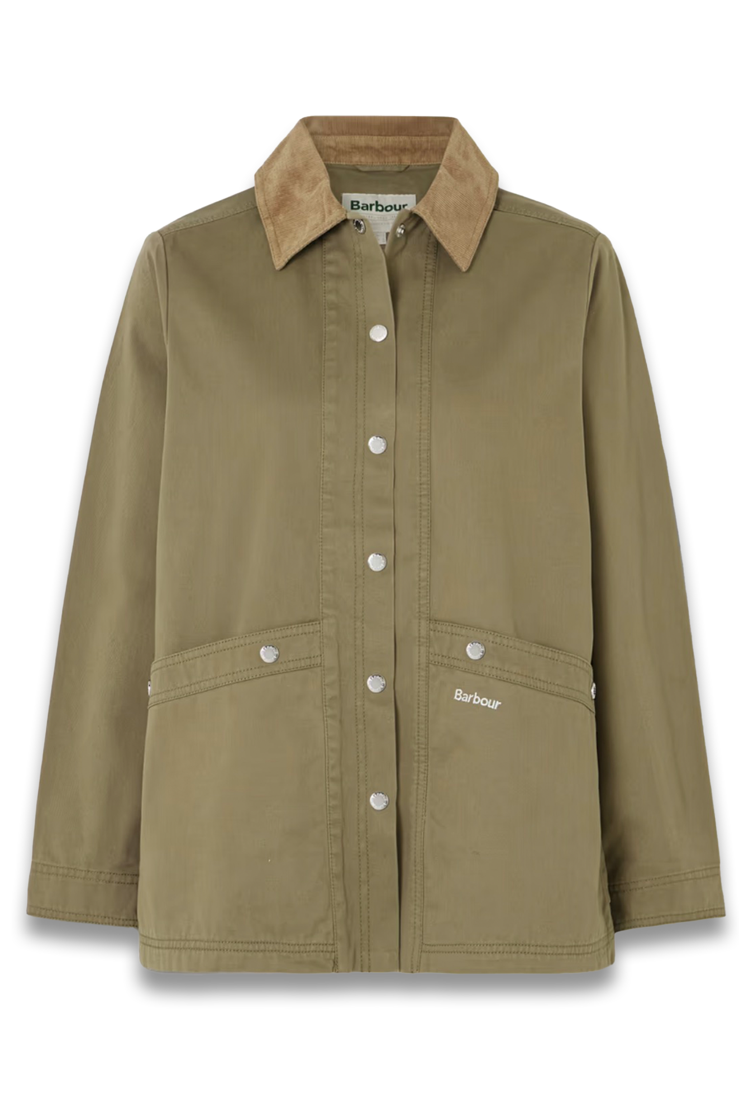 Sonnie Corduroy-Trimmed Cotton-Canvas Jacket