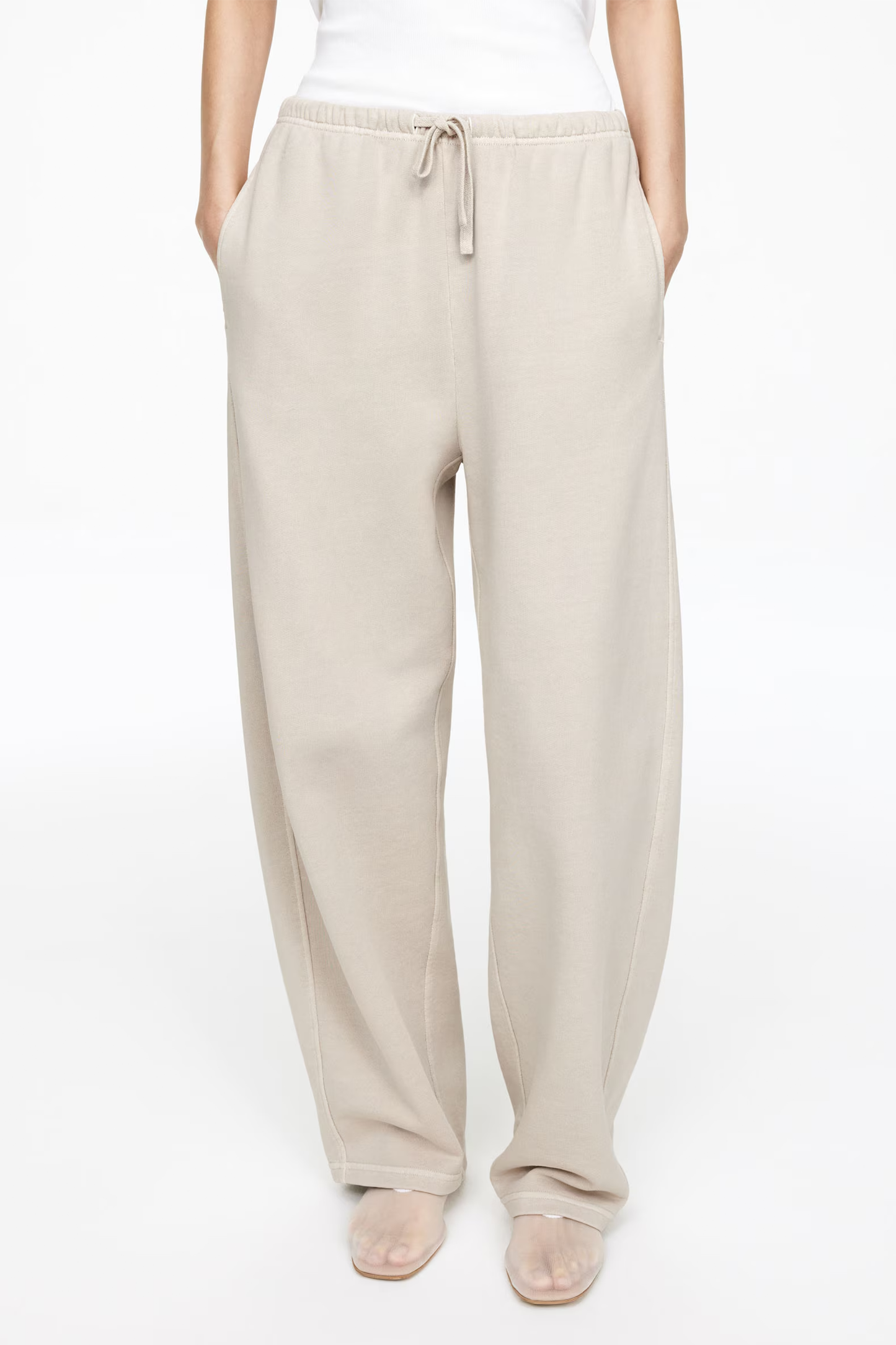 Barrel-Leg Sweatpants