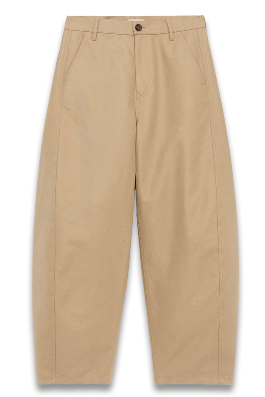Barrel-Leg Trousers