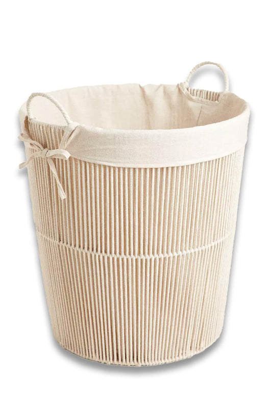 Cotton Laundry Basket