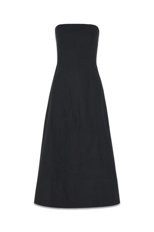 Todo Strapless Organic Cotton Maxi Dress