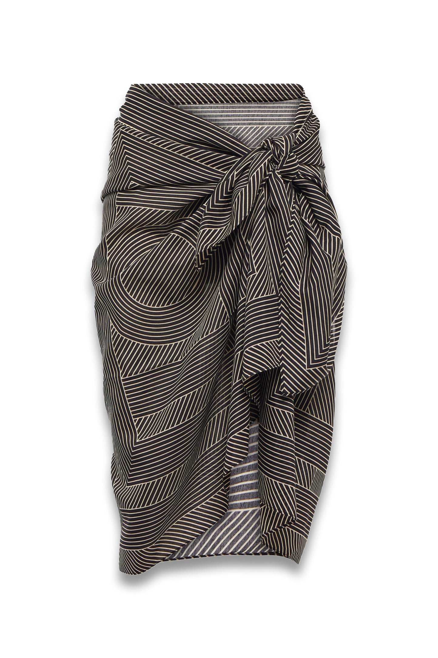 Monogram cotton-blend beach cover-up