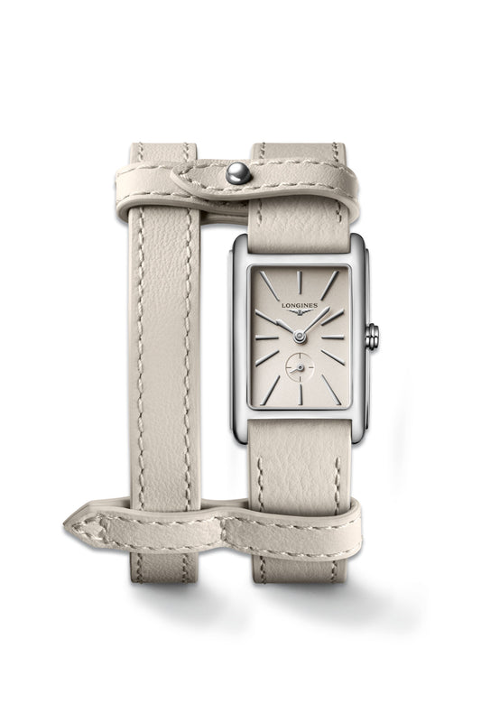 Dolcevita X YVY With Beige Dial & Leather Strap