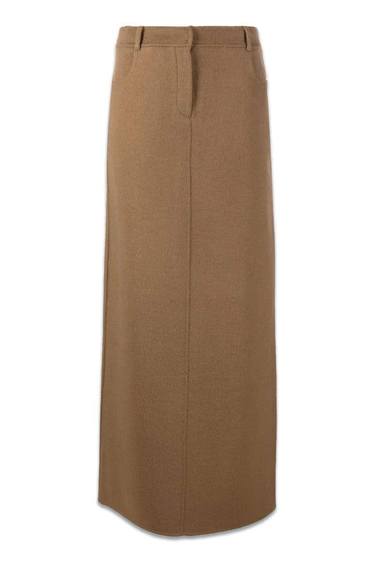 Brown Malvo Pencil Skirt