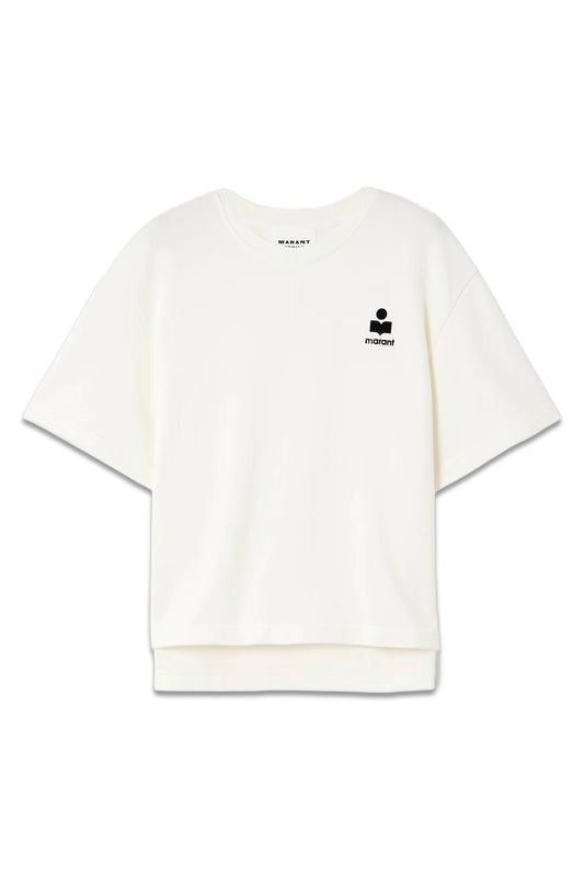 Printed Cotton-blend Jersey T-shirt