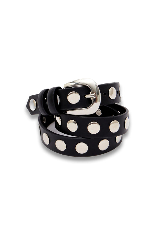 Seren Studded Leather Belt