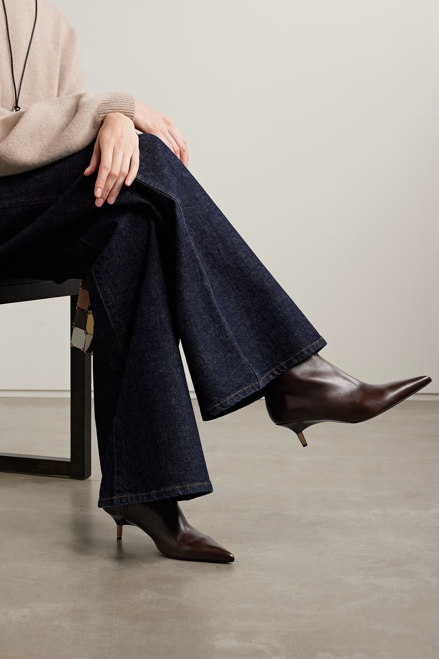 Bella Leather Ankle Boots