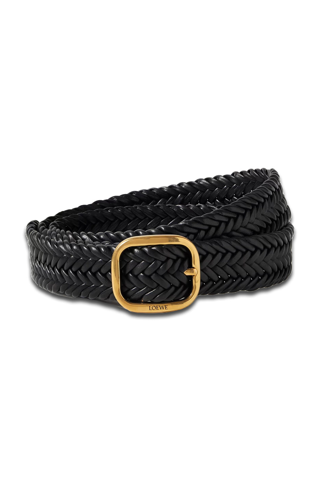 Woven Leather Belt