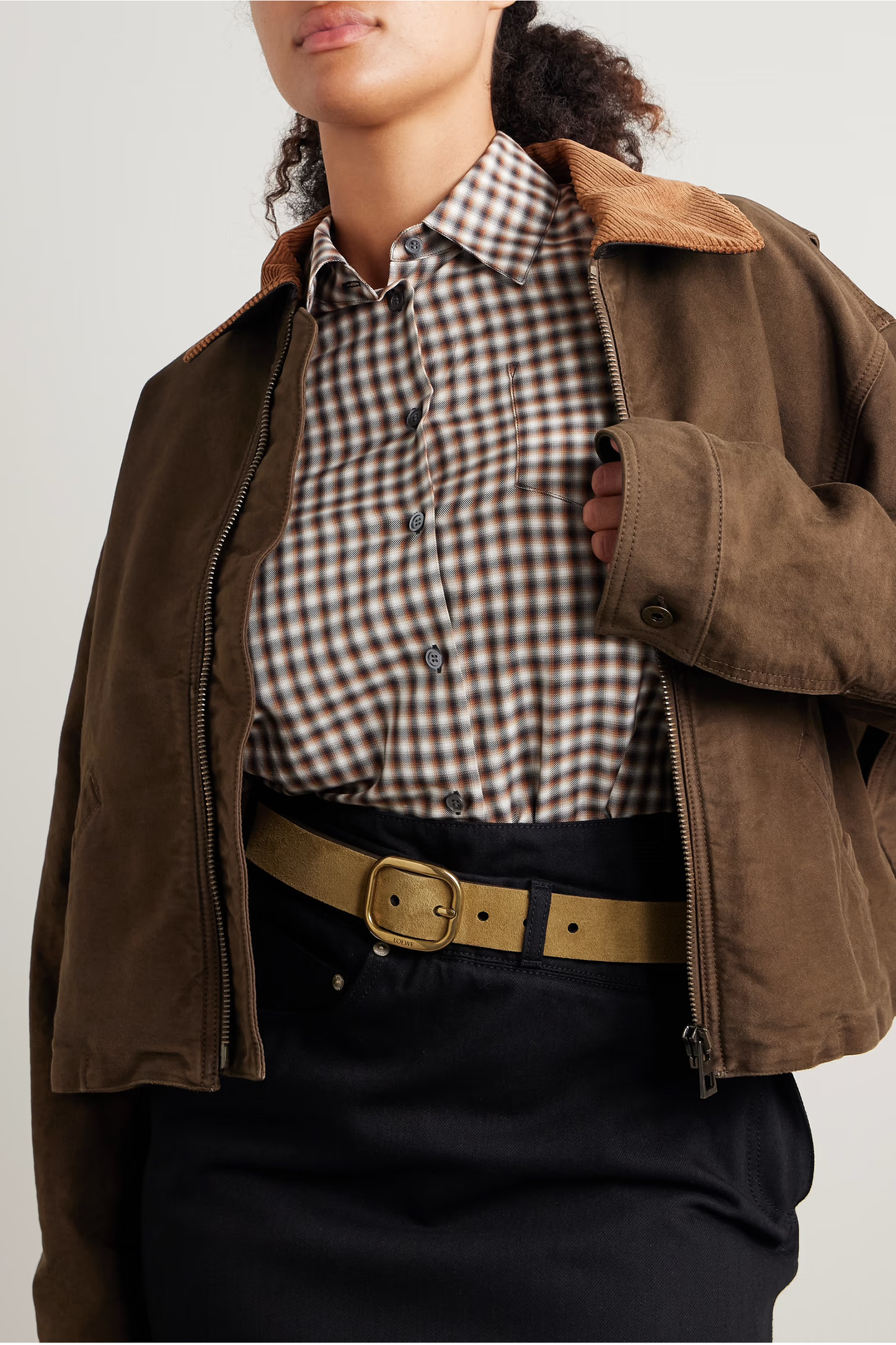 Suede Belt