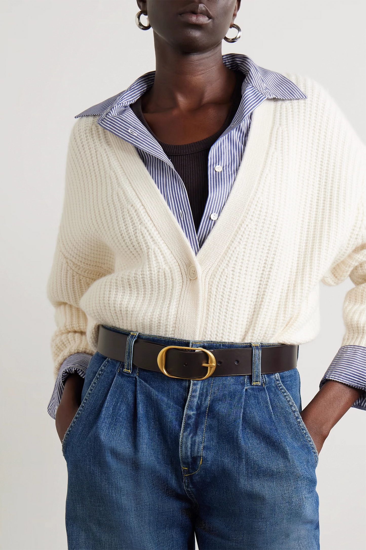 Nili leather belt