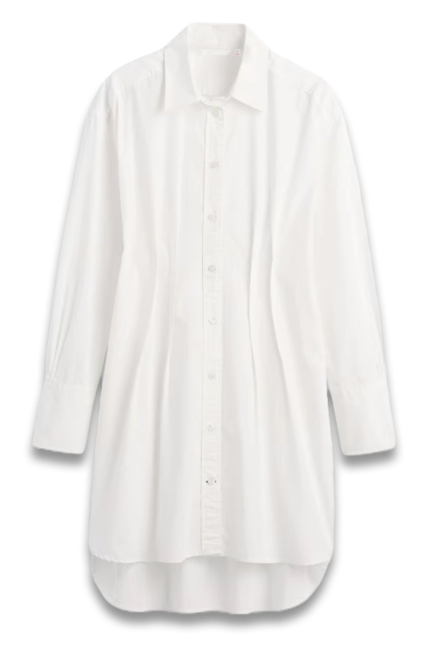 White Poplin Big Shirt