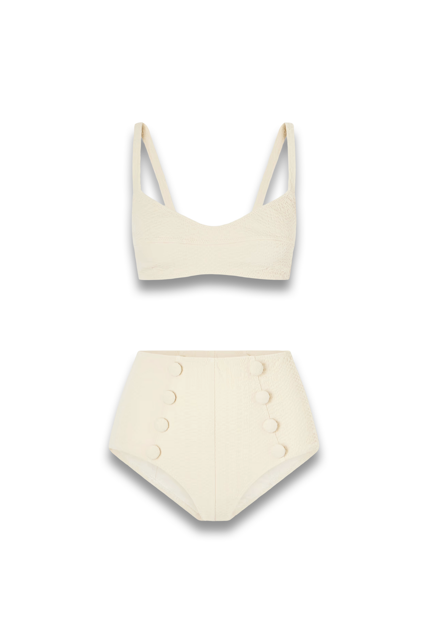 Seersucker Bikini in Neutral