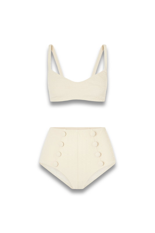 Seersucker Bikini Neutral