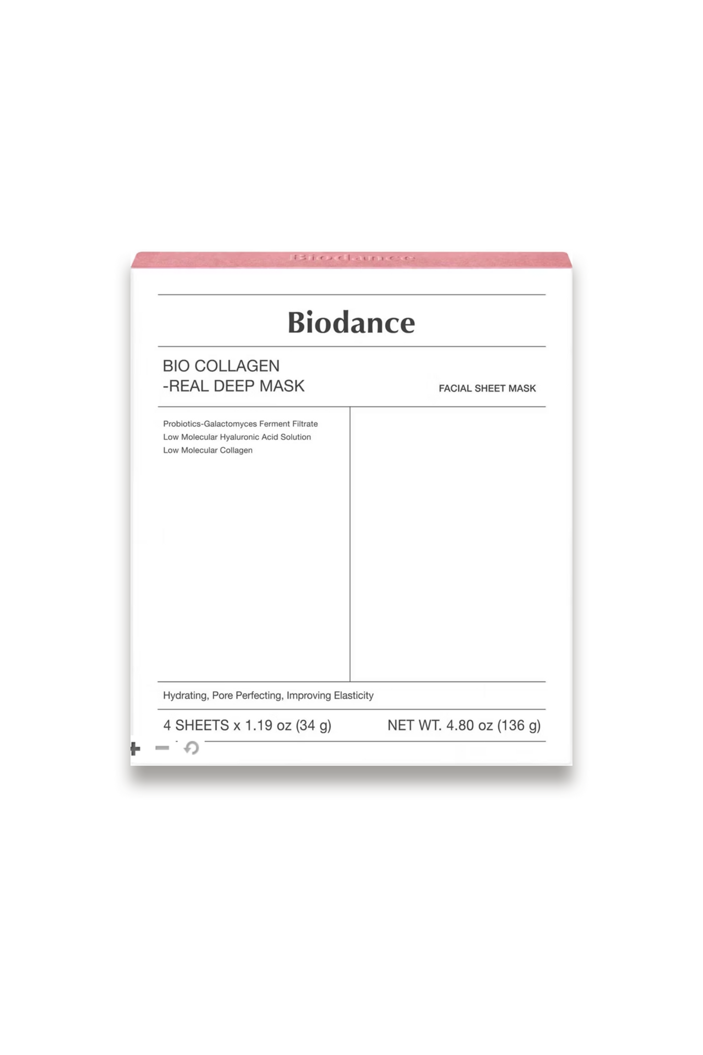 Bio-collagen Real Deep Mask - 4 Sheets