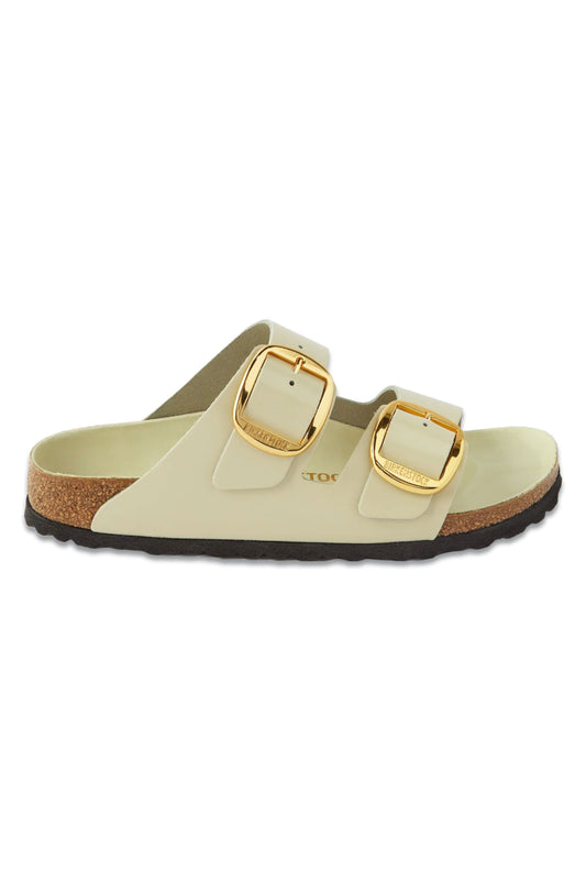 Arizona Cream Leather Sandals