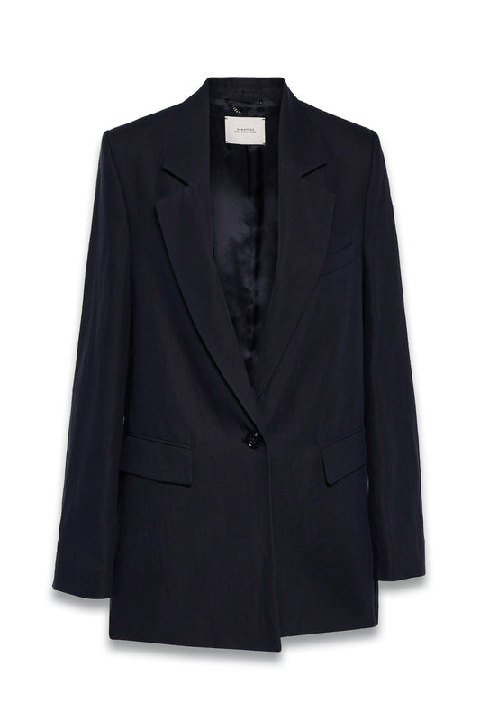 Colorful Lightness Cotton and Linen Blazer