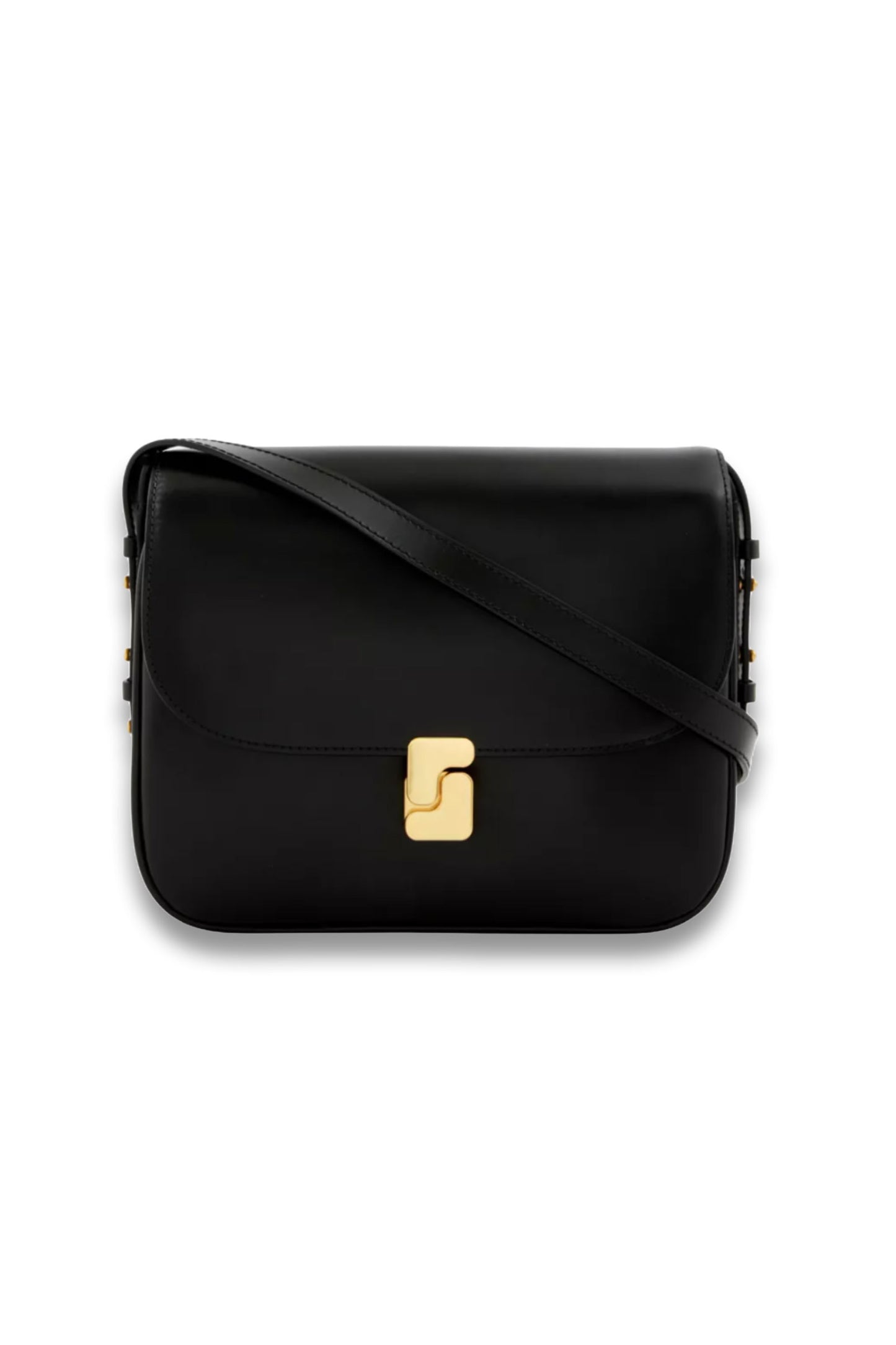 Bellissima S-embellished Leather Cross-body Bag