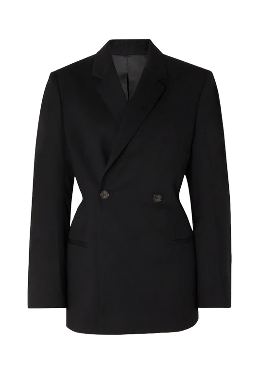 Double-breasted Wool Blazer